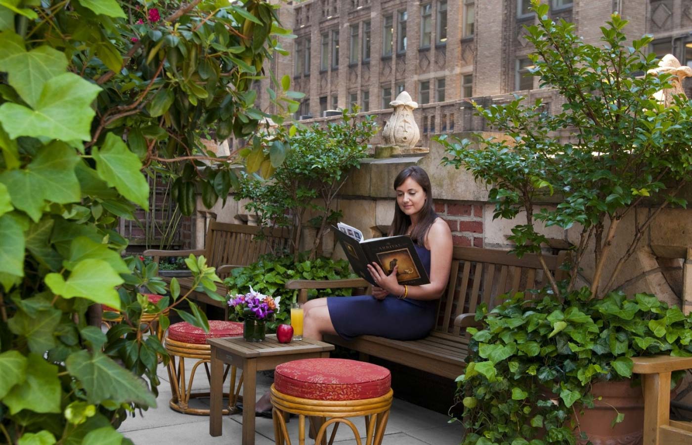 The Library Hotel is centrally located in Midtown Manhattan, within walking distance to many of New York City's top attractions, and around the corner from all forms of public transportation.