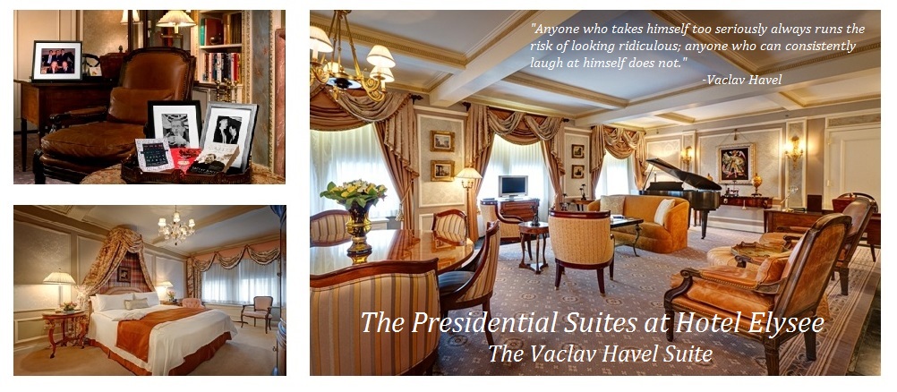 Presidential Suite honoring Vaclav Havel