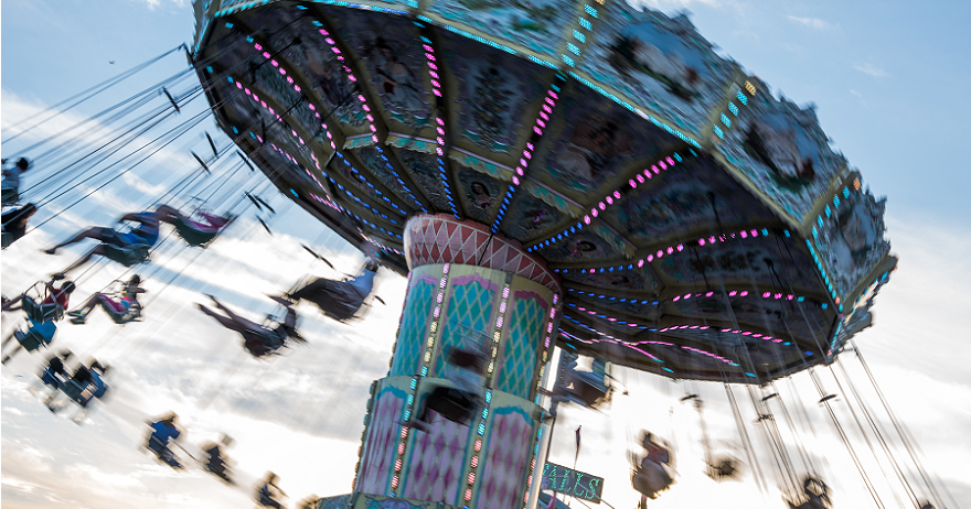Swings at the Canadian National Exhibition (CNE)
